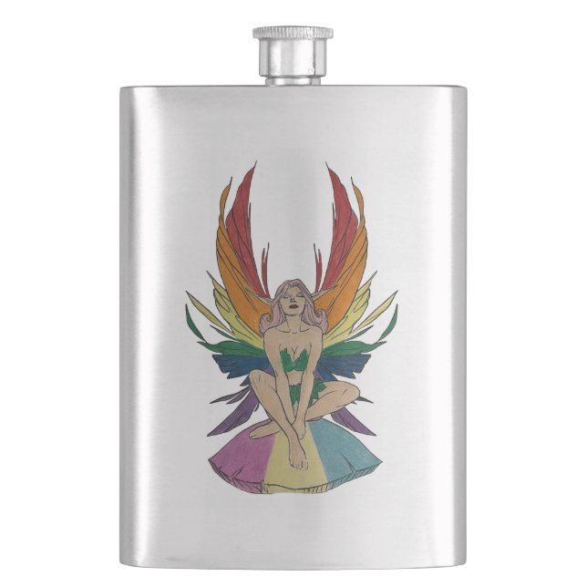 Petaca Pansexual Faerie (Anverso)