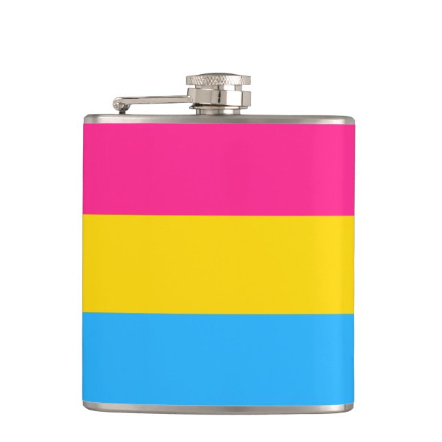 Petaca Pansexuality Pride flag (Anverso)