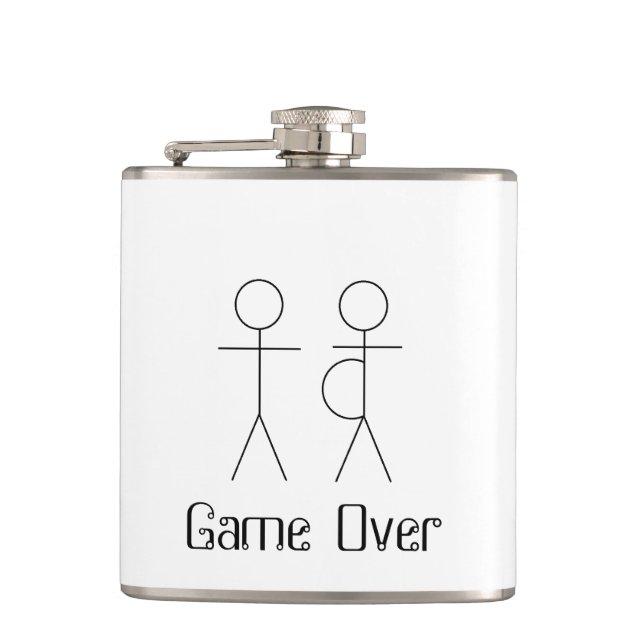 Petaca Papá a ser frasco (Anverso)