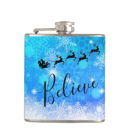 Petaca Papá Noel y su reno volador - Créanlo