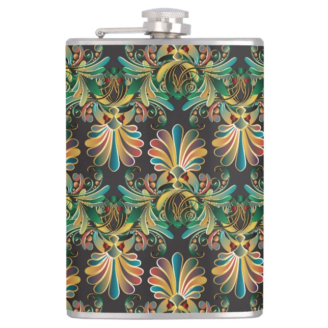 Petaca Papel de escritorio Ornate Flower Luxury (Anverso)