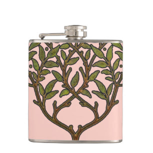 Petaca Papel pintado floral de William Morris Tree Frieze