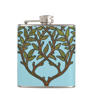 Petaca Papel pintado floral de William Morris Tree Frieze
