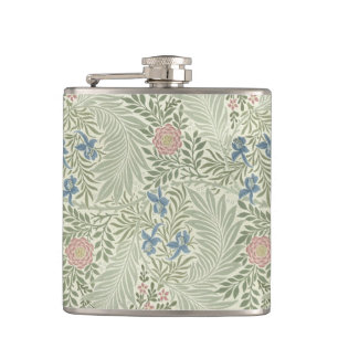 Petaca Papel pintado floral Larkspur de William Morris