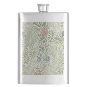 Petaca Papel pintado floral Larkspur de William Morris