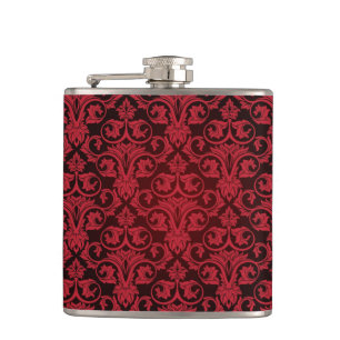 Petaca Papel pintado rojo 2