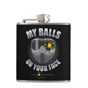 Petaca Papelera En La Cara