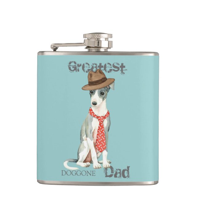 Petaca Papi de Greyhound (Anverso)