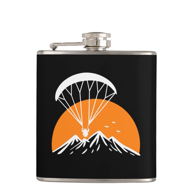 Petaca Paramotor Retro Vintage (Anverso)