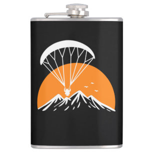 Petaca Paramotoring Retro Vintage