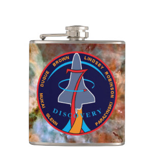 Petaca Parche de la misión STS-95 del transbordador espac