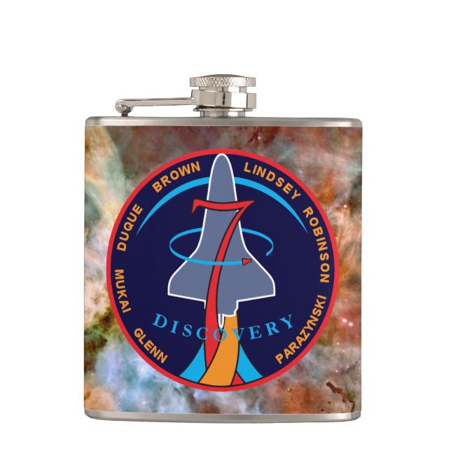 Petaca Parche de la misión STS-95 del transbordador espac (Anverso)