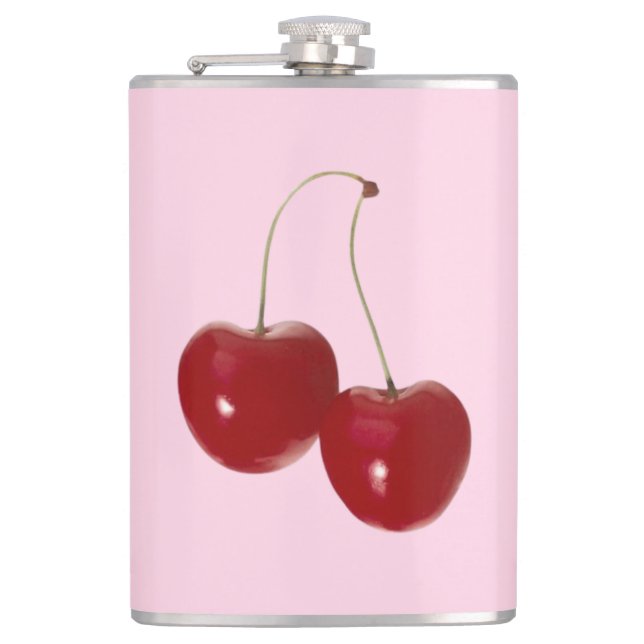 Petaca Pareja de cerezas (Anverso)