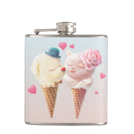 Petaca Pareja helada - amor al primer ladrillo