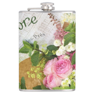 Petaca Paris Cafe Rosa Flask
