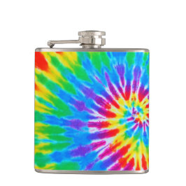 Petaca Parpadeo de tinte de centeno en espiral de arcoiri