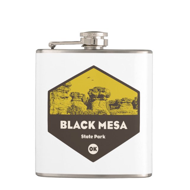 Petaca Parque Estatal Black Mesa Oklahoma (Anverso)