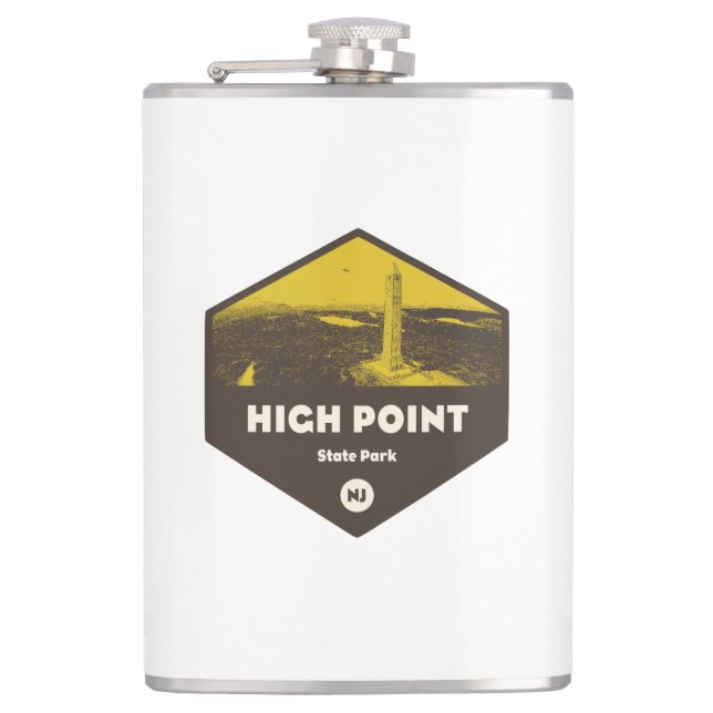 Petaca Parque estatal High Point New Jersey (Anverso)