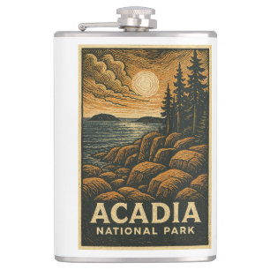 Petaca Parque nacional Acadia Matraz Maine