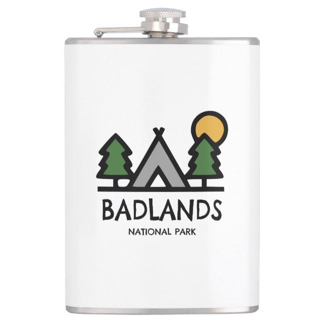 Petaca Parque nacional Badlands (Anverso)