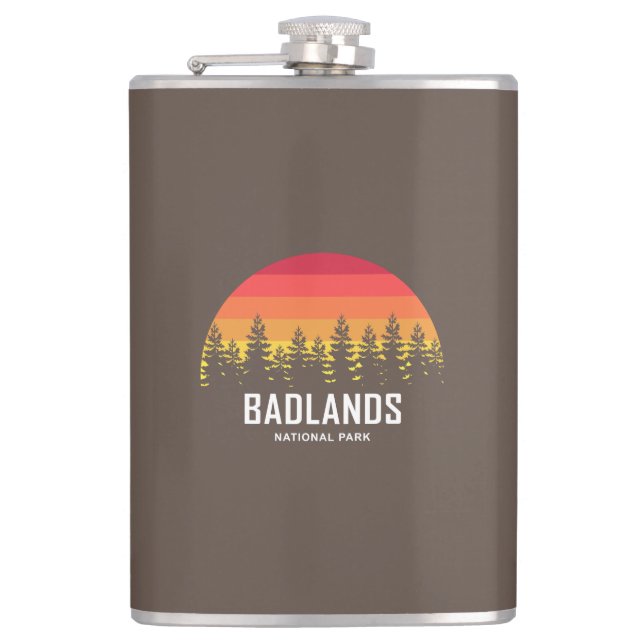 Petaca Parque nacional Badlands (Anverso)