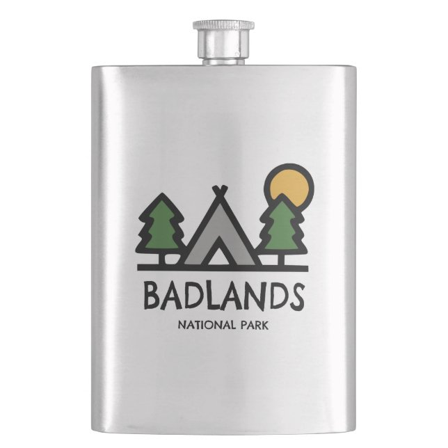Petaca Parque nacional Badlands (Anverso)