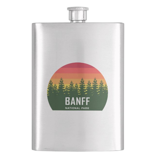 Petaca Parque nacional Banff (Anverso)