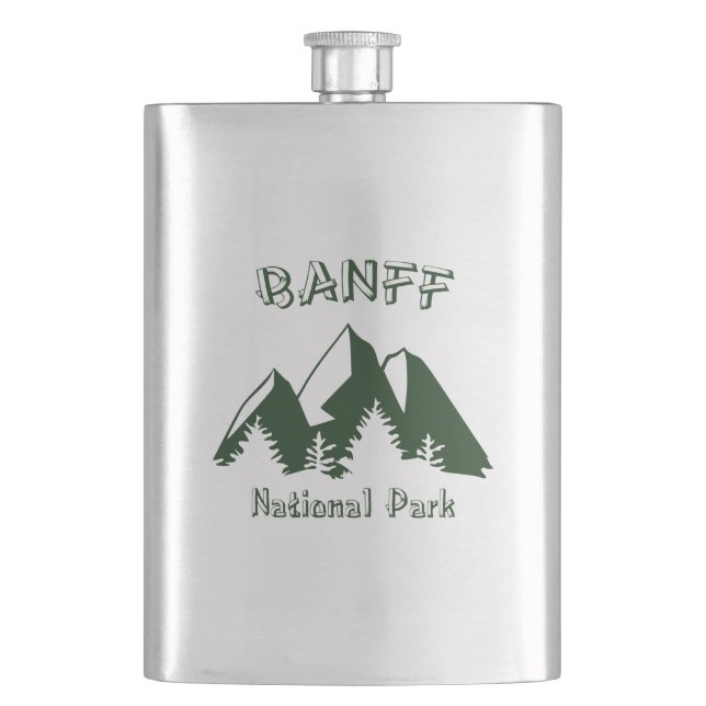 Petaca Parque nacional Banff (Anverso)