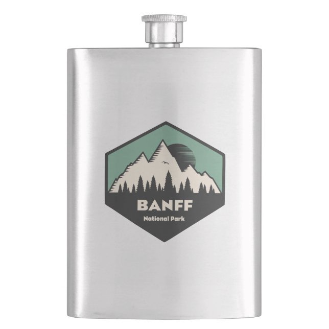 Petaca Parque nacional Banff (Anverso)
