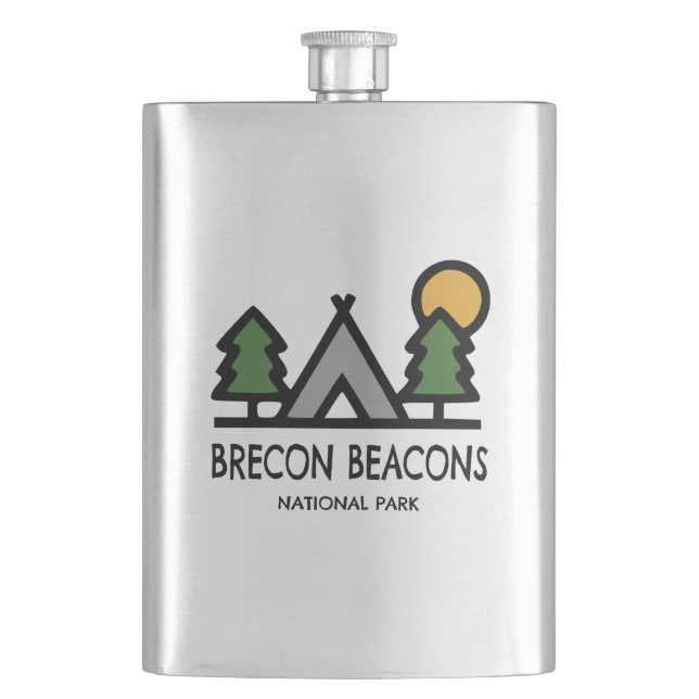 Petaca Parque nacional Brecon Beacons (Anverso)