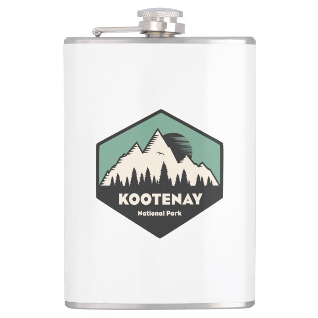 Petaca Parque nacional de Kootenay (Anverso)