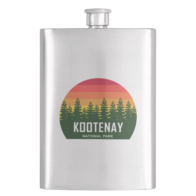 Petaca Parque nacional de Kootenay (Anverso)