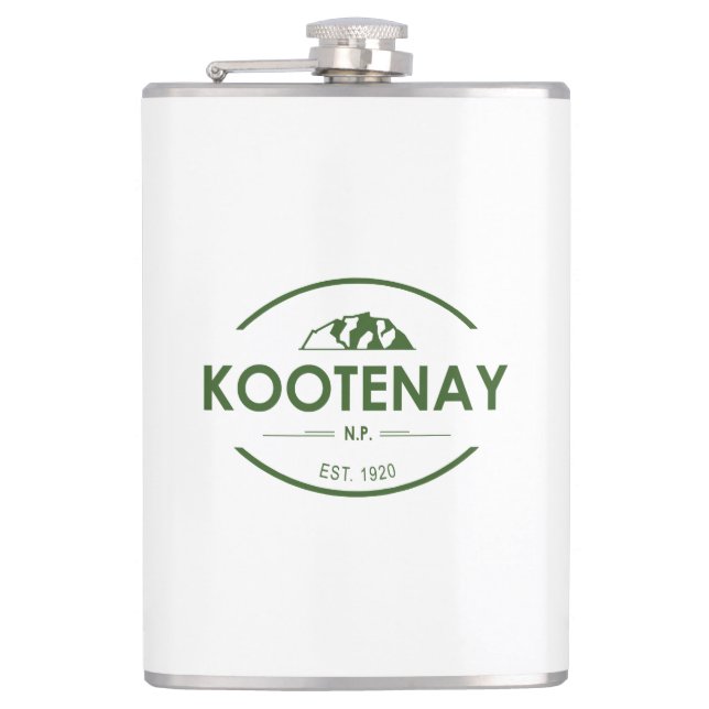 Petaca Parque nacional de Kootenay (Anverso)