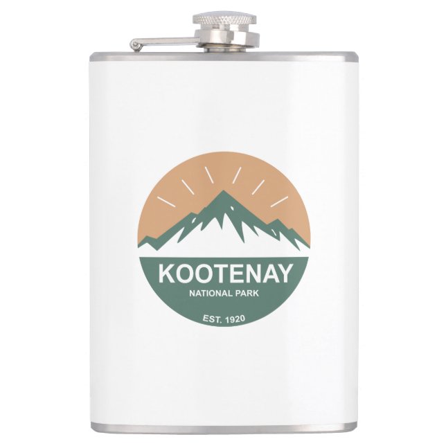 Petaca Parque nacional de Kootenay (Anverso)
