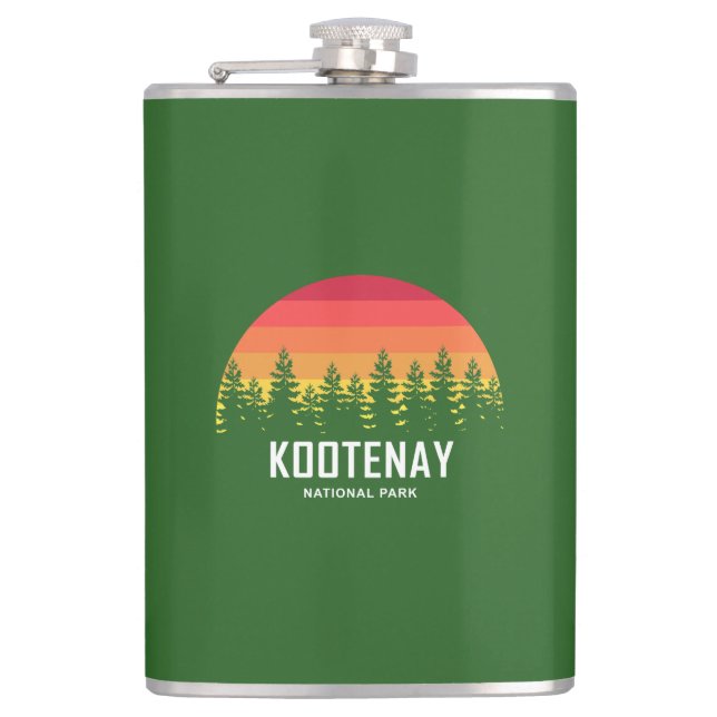 Petaca Parque nacional de Kootenay (Anverso)