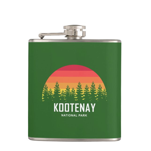 Petaca Parque nacional de Kootenay (Anverso)