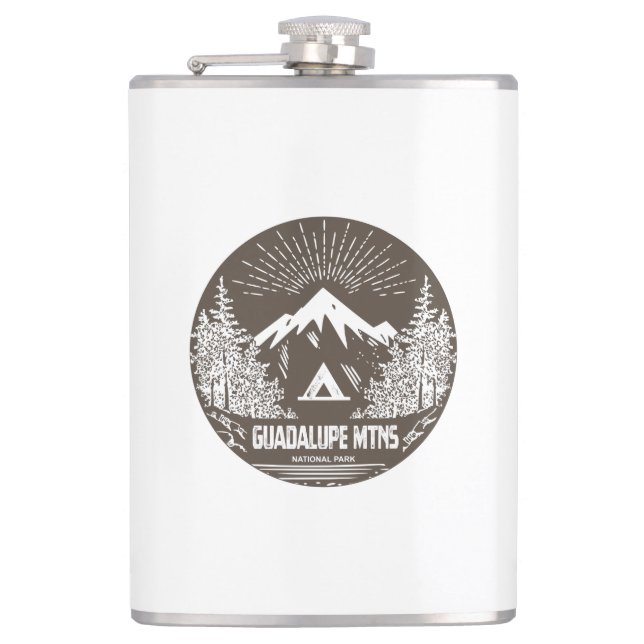 Petaca Parque nacional de las Montañas Guadalupe (Anverso)