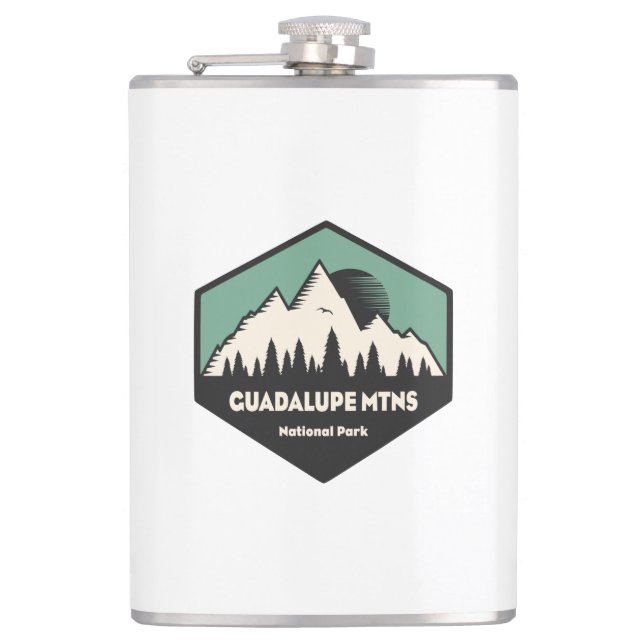 Petaca Parque nacional de las Montañas Guadalupe (Anverso)