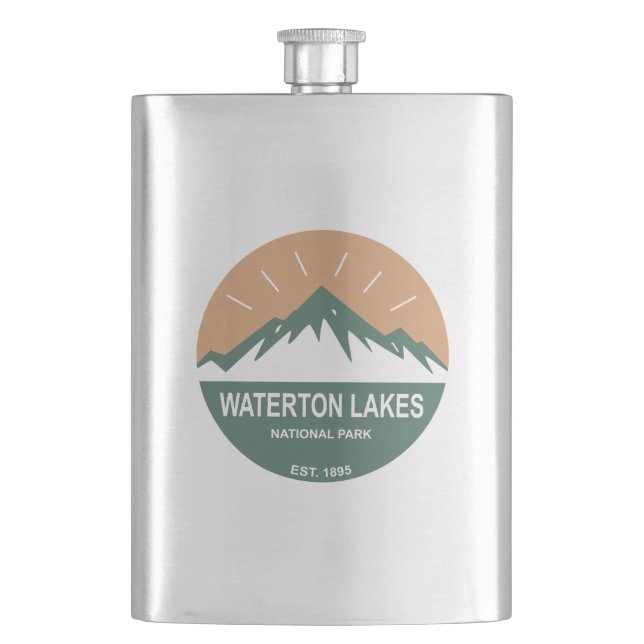 Petaca Parque nacional de los Lagos de Waterton (Anverso)