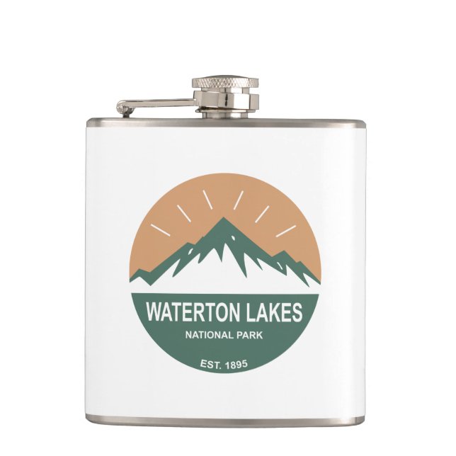 Petaca Parque nacional de los Lagos de Waterton (Anverso)