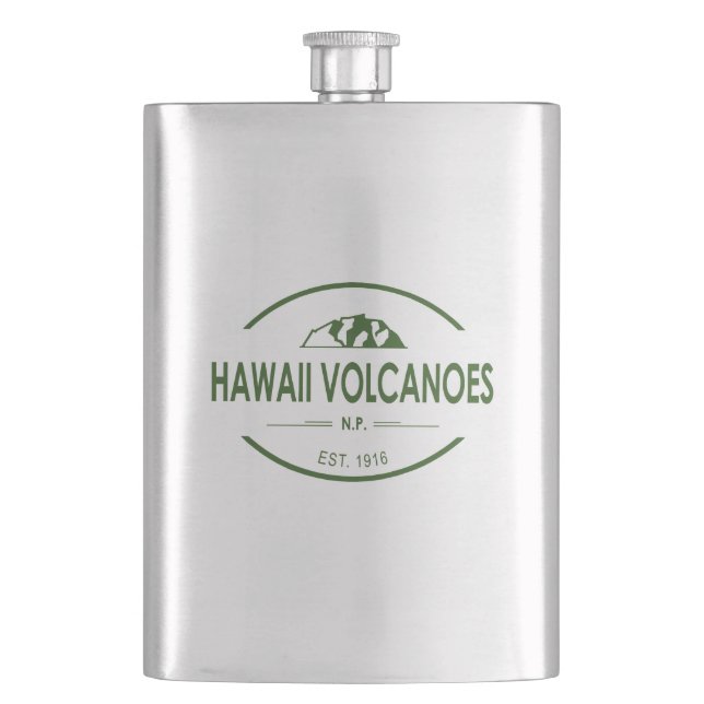 Petaca Parque nacional de los Volcanes de Hawái (Anverso)