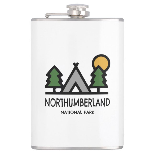 Petaca Parque nacional de Northumberland (Anverso)