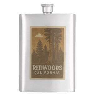 Petaca Parque nacional de secuoyas Flask California