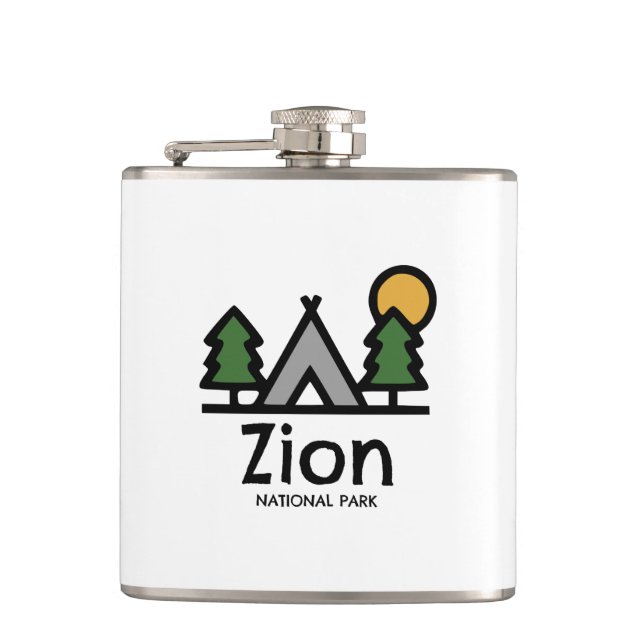 Petaca Parque nacional de Zion (Anverso)