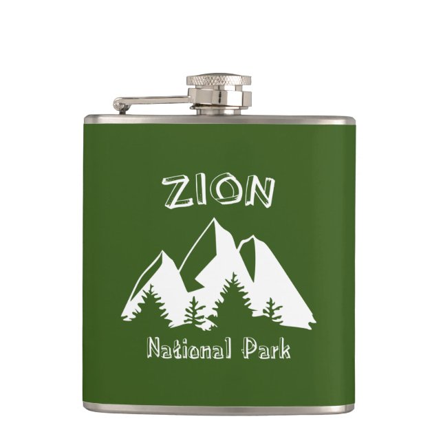 Petaca Parque nacional de Zion (Anverso)