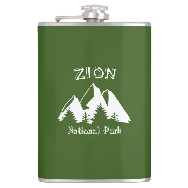Petaca Parque nacional de Zion (Anverso)