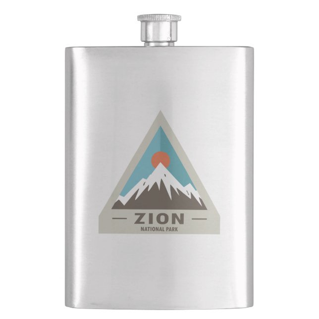 Petaca Parque nacional de Zion (Anverso)