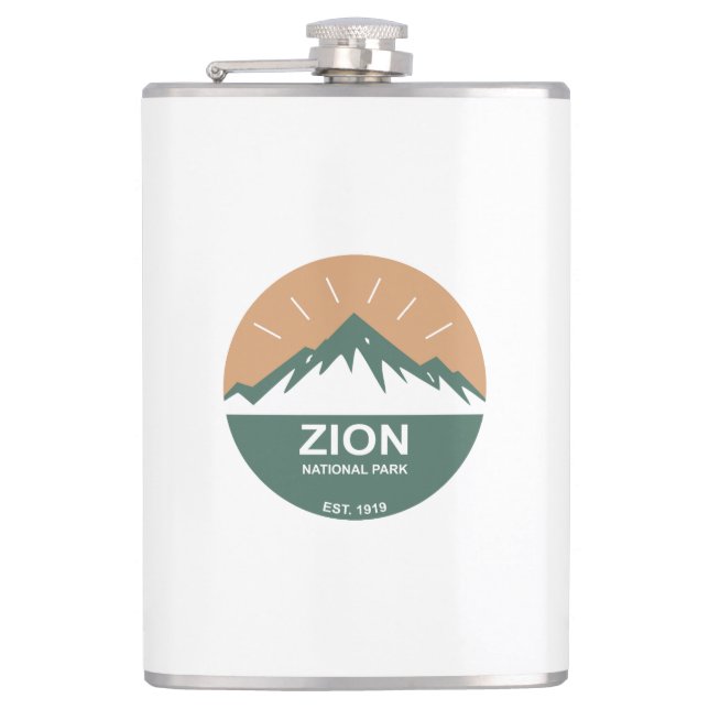 Petaca Parque nacional de Zion (Anverso)