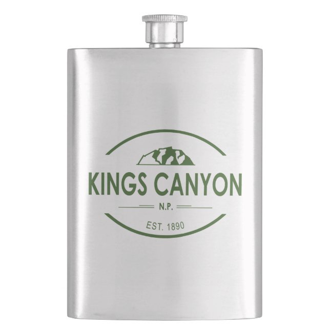 Petaca Parque nacional del Cañón Kings (Anverso)