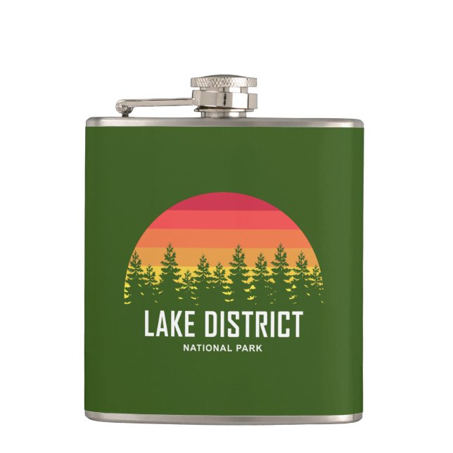 Petaca Parque nacional del distrito de los lagos (Anverso)